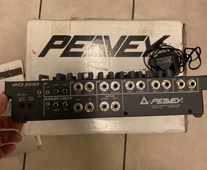Peavey RQ 200 Six Channel Mini Console | Mixing Console