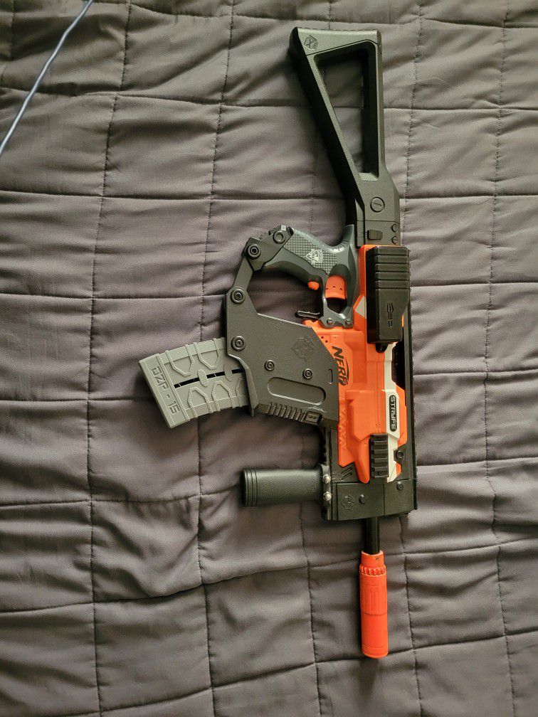 NERF MODDED Stryfe And Battery