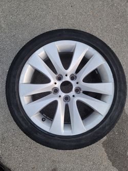 2011 328i E93 E92 E90 BMW Wheel W/ Tire Style 338