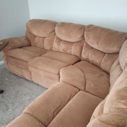 Like New Brown Couch For Sale 