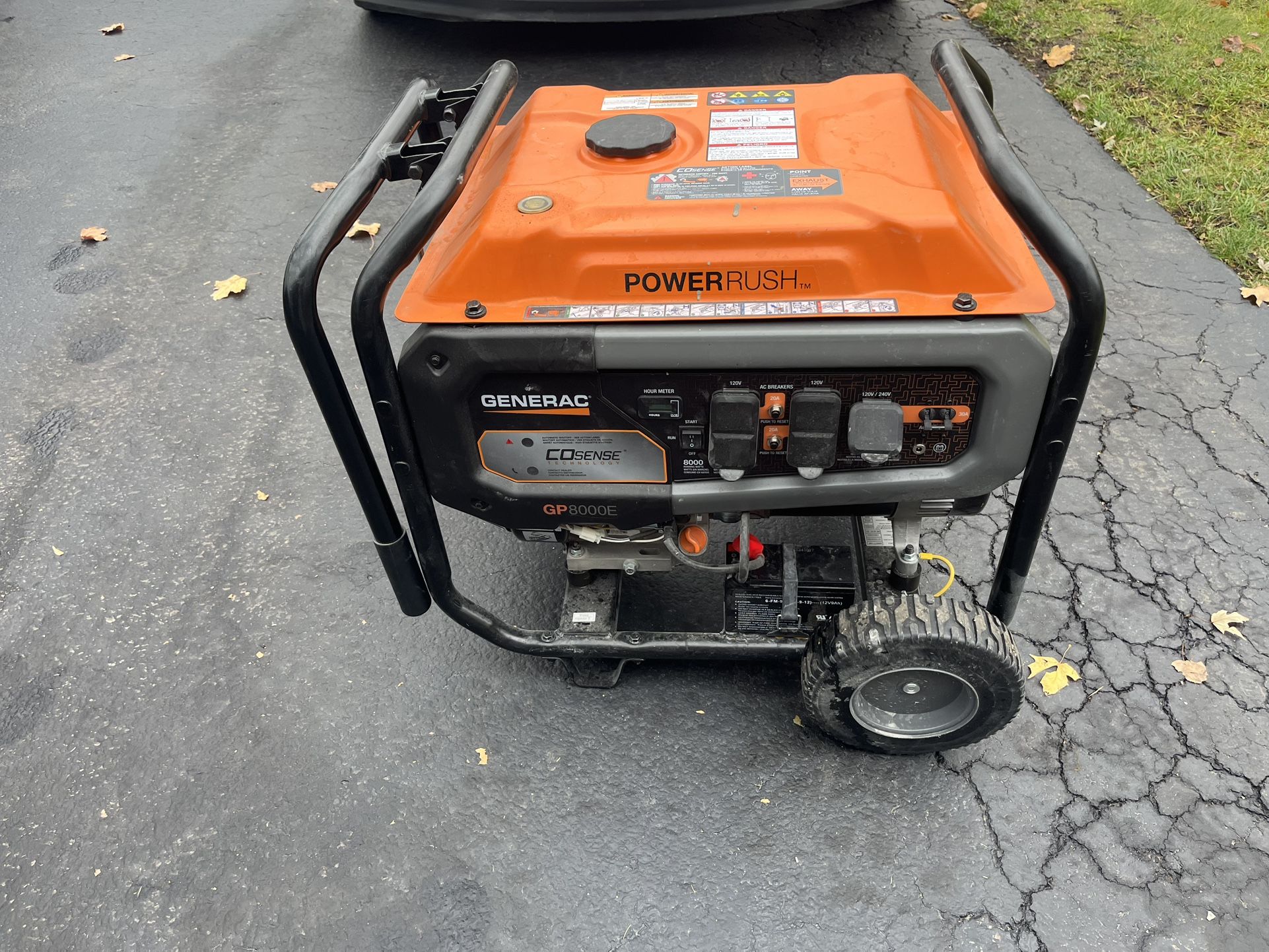 Generac Portable Generator - 8000W