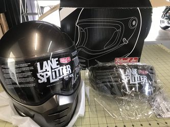 Christchurch Forkert Pelagic Biltwell Lane Splitter Helmet metallic bronze Large for Sale in Saint  Petersburg, FL - OfferUp