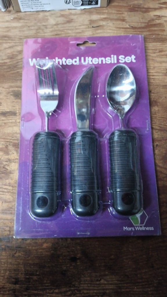 Mars Wellness Weighted Utensil 3pc Set