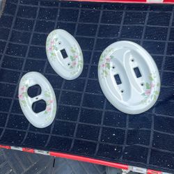 A Set Of Wall Socket Covers Very Pretty Pattern