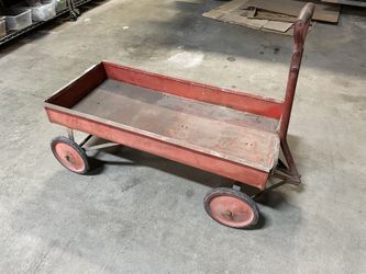 Vintage Radio Flyer Red Wagon
