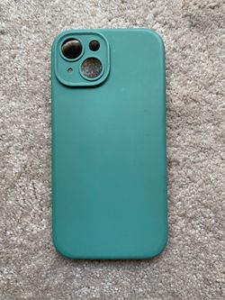 iPhone 15 Silicone Case Green