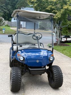 Yamaha battery powered golf cart