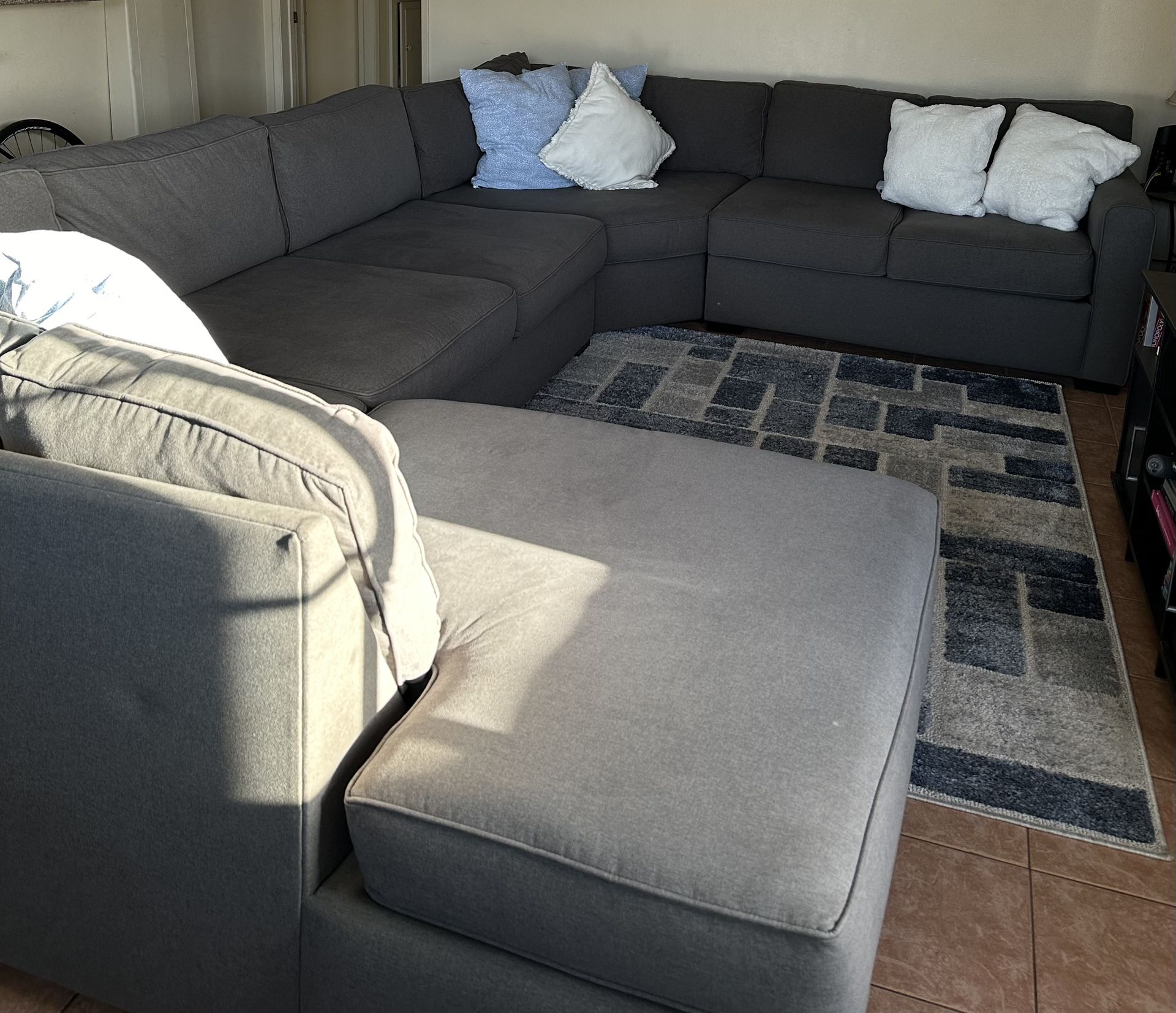 grey sectional sofa