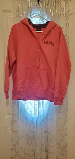 Ariat Woman Hoodie Jacket, Pink Color,Estrech Fabric, Size XL. 