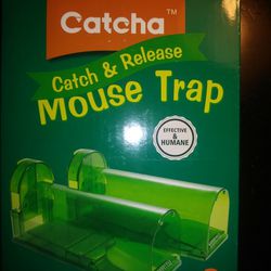Catch And Release Mouse Traps.