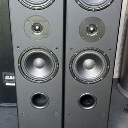 Towers Loudspeakers Dual 8"WOOFERS 