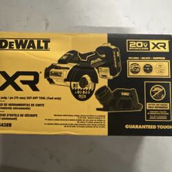 Dewalt 20v Cut off Tool Brushless XR  New