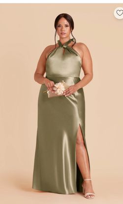 Green bridesmaids dress
