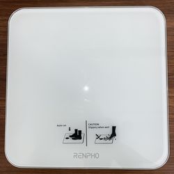 NEW RENPHO Body Weight Scale, White, Accurate & Easy to Use, Minimalist Look