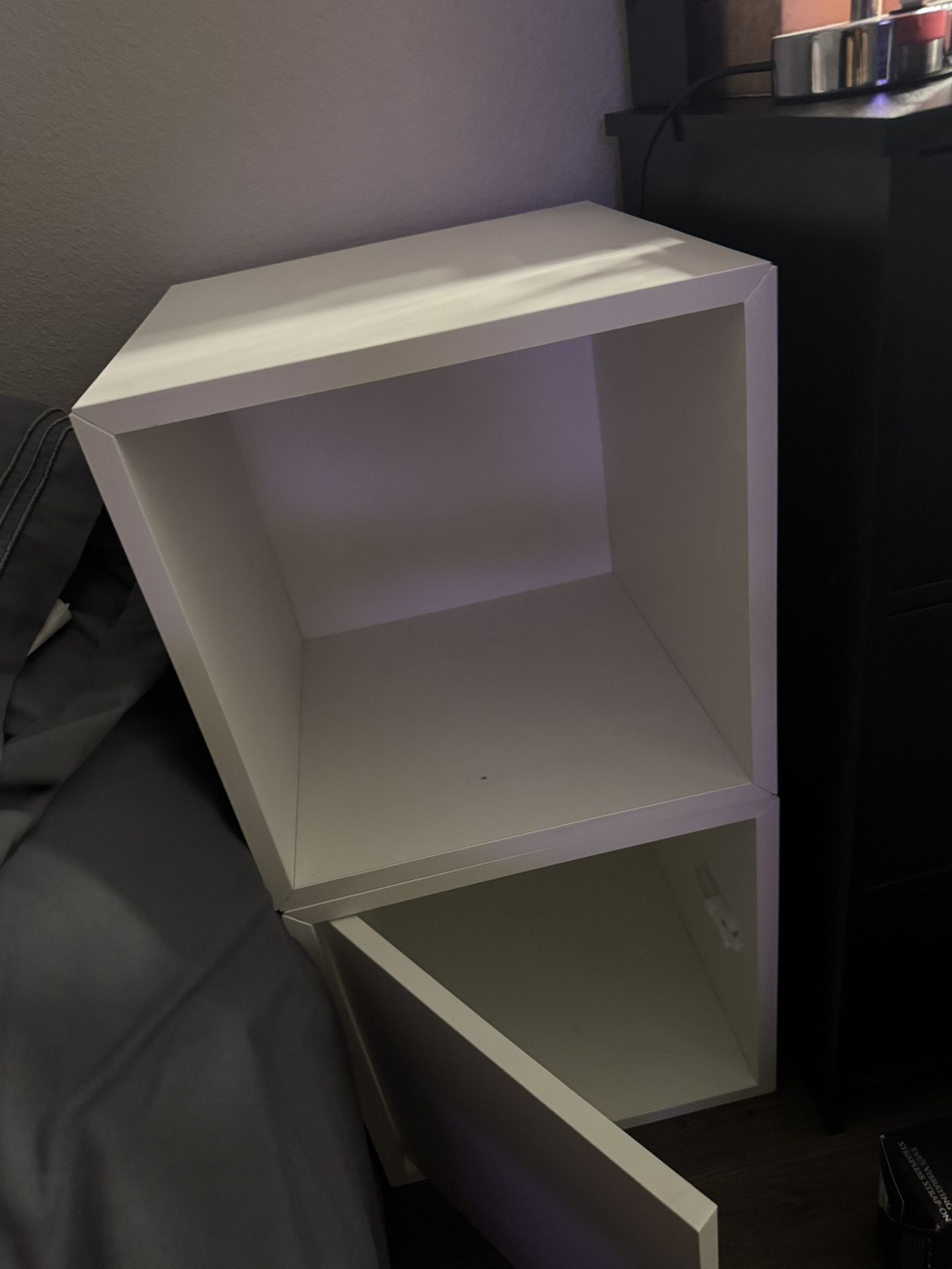 IKEA White Bedside Table/nightstand