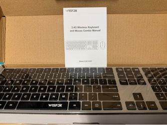 Wireless Keyboard & Mouse Combo