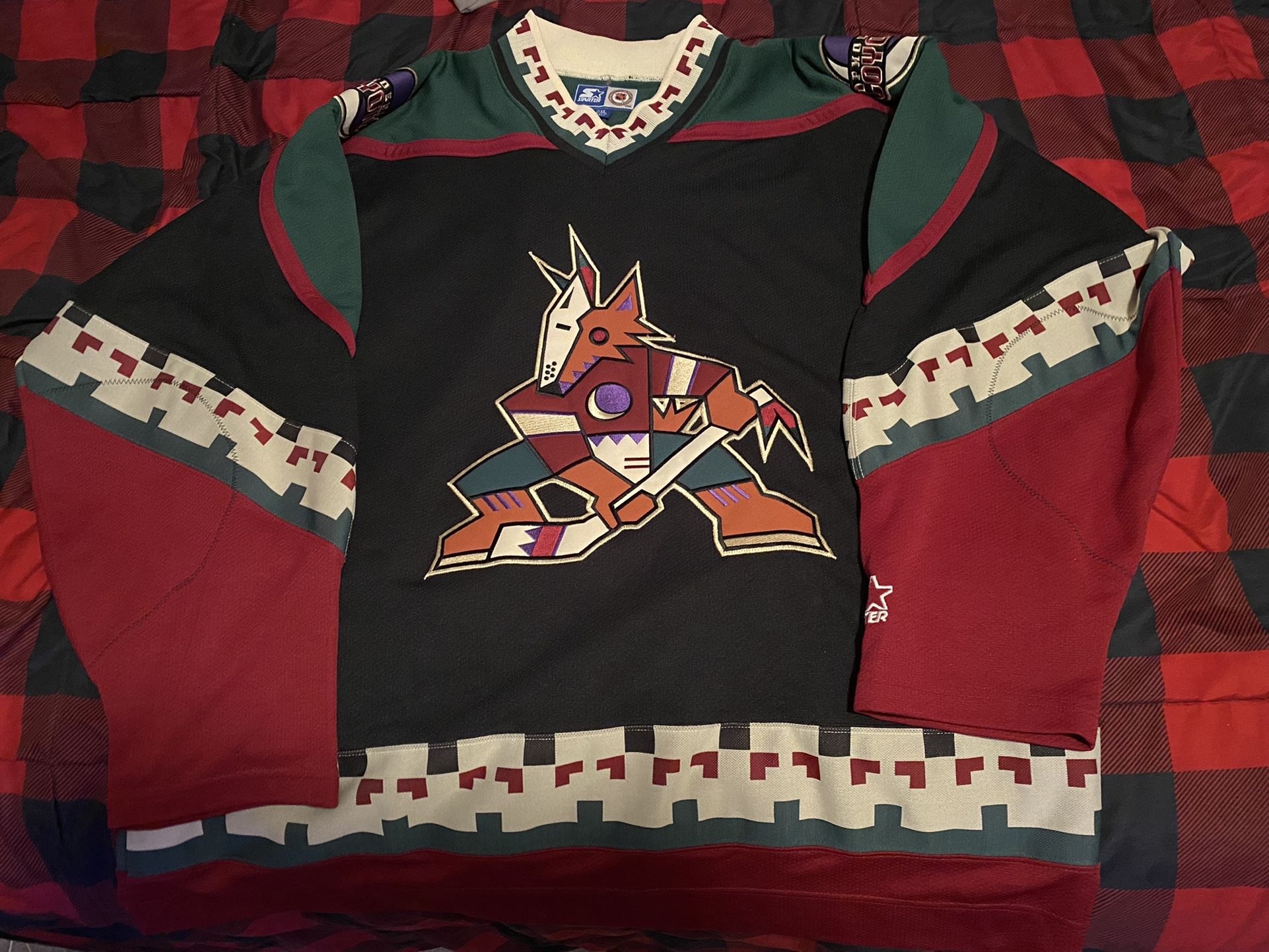 Arizona Coyotes Stitched Home Kachina Jersey 2XL