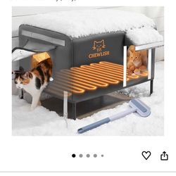 Out Door Heated Cat House 