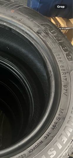 Four used tires