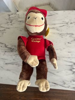 CURIOUS GEORGE PLUSH VINTAGE CURIOUS GEORGE PLUSH