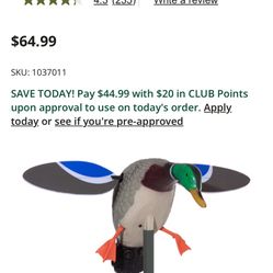 Spinning Mojo duck Decoy