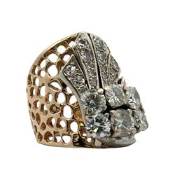 Lady’s 14K Yellow/Gold Diamond Ring (A1G007163)