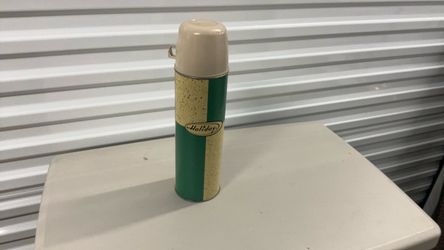 Holiday Vintage Thermos Flask