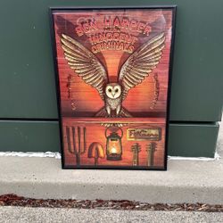 Concert Poster Framed - Ben Harper