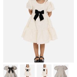 Toddler 4T bow dress