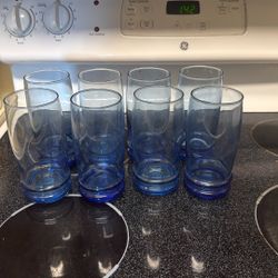 Set of 8 glasses