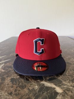 New Era Adult Cleveland Guardians Red  Fitted Hat