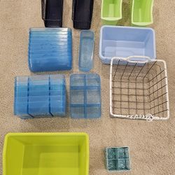 Assorted Storage Bins ($30 for ALL)