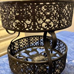 Fruit two tier basket