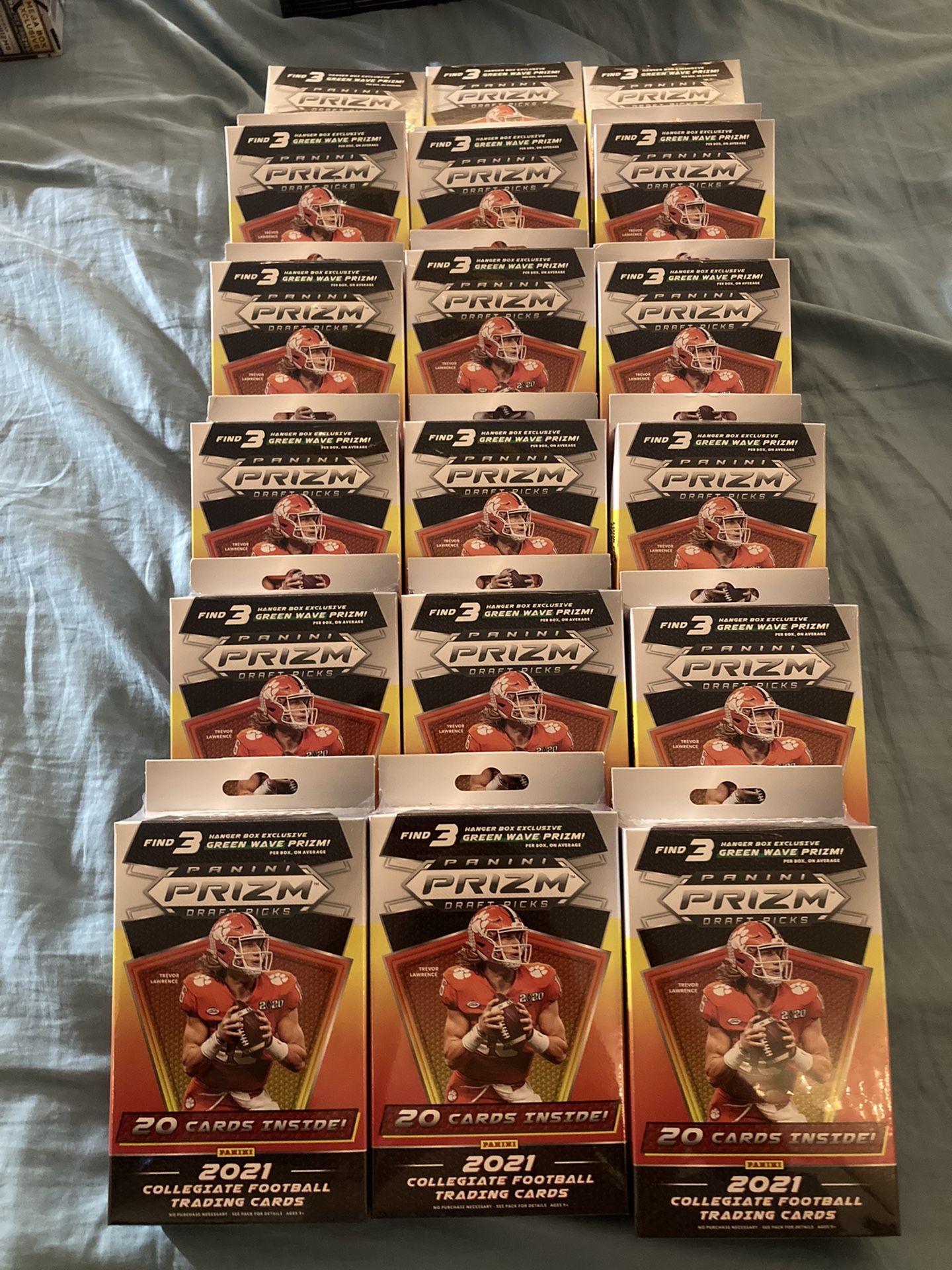 NFL Draft Pick Prizm Hangers Sports Cards *IN HAND*