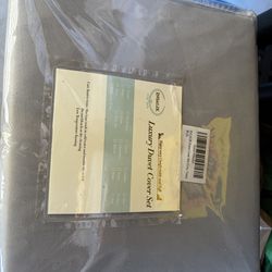 Brand new unopened twin duvet cover pillow sham