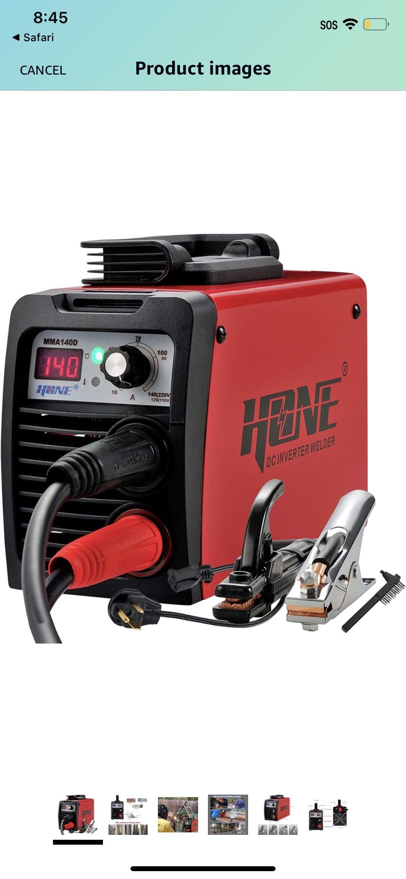 Hone OC Inverter Welder