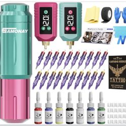 2Pcs 3200mAh Batteries Tattoo Kit