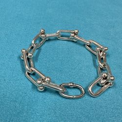 Tiffany Style Hardwear  Large Link Bracelet