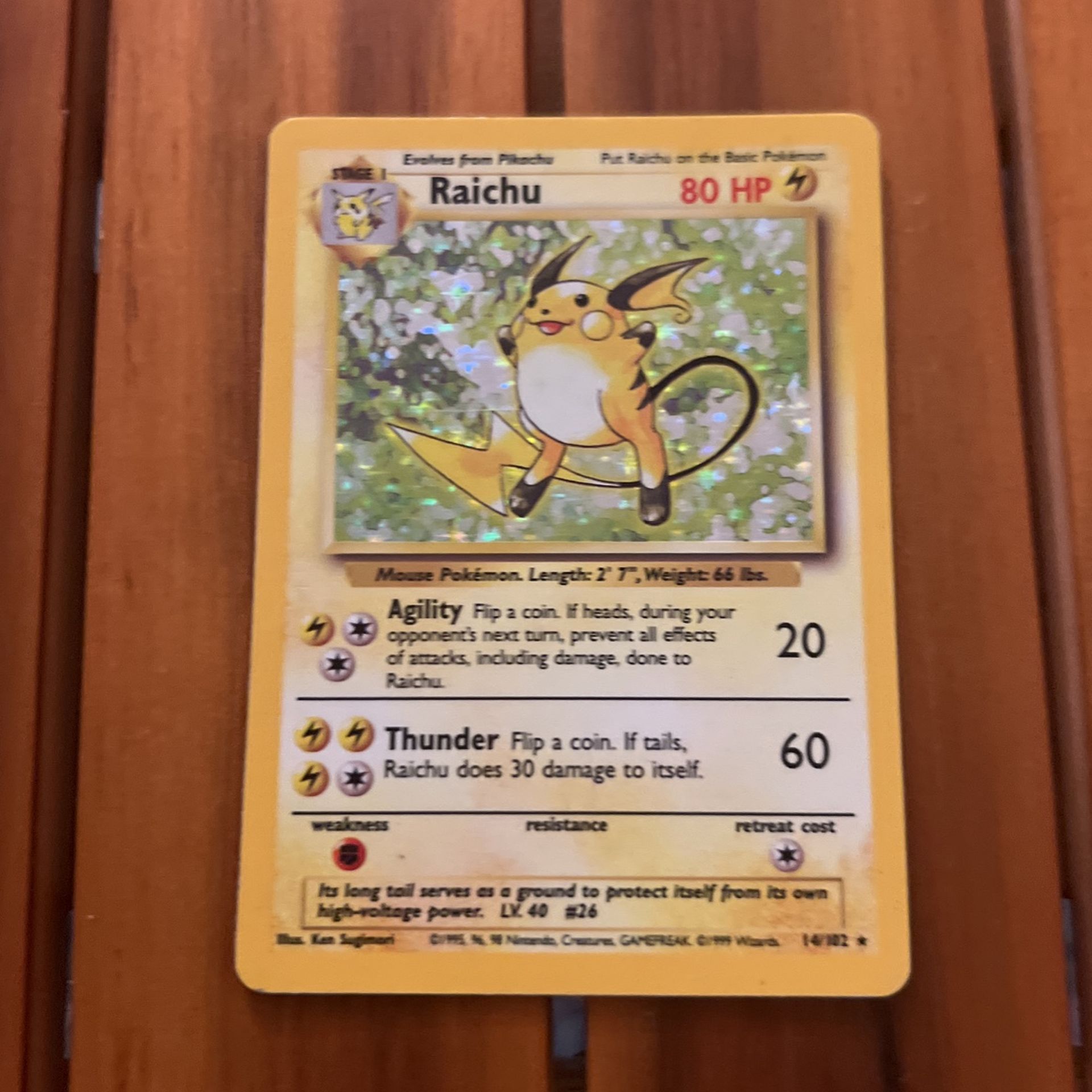 Base Set Raichu