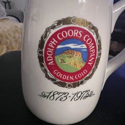 Coors 100 Year Anniversary Mugs-1(contact info removed). Very Vintage Very Collectible