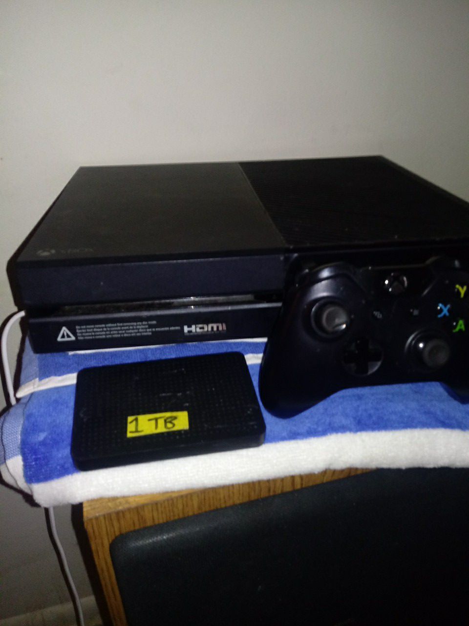 Xbox one with 1TB external