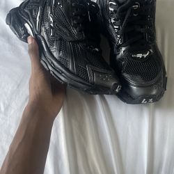 Black Balenciaga Runners Size 43