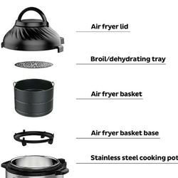 Instant Pot 11 In 1 Air Fryer New 6qt