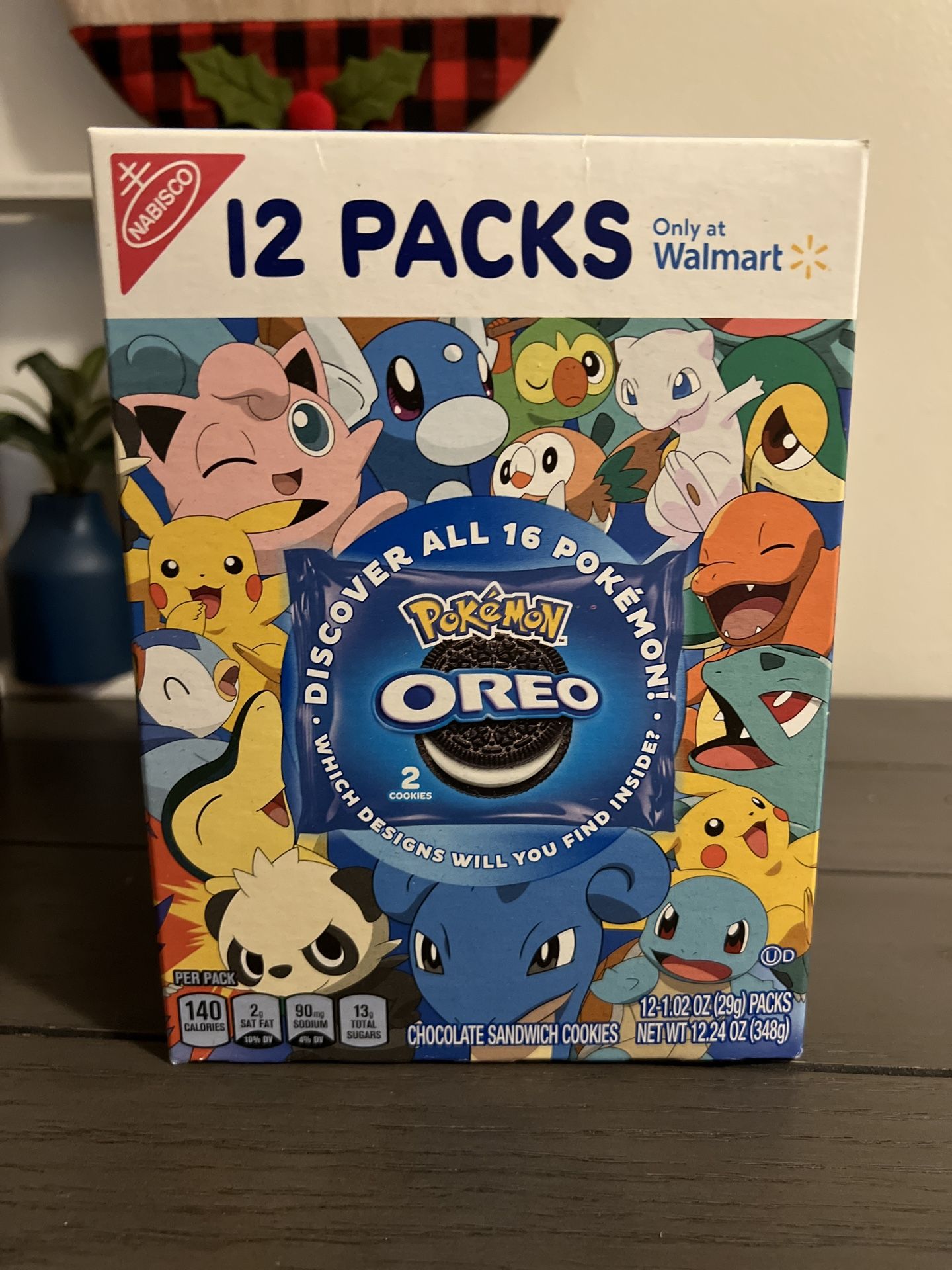 OREO Pokemon Limited Edition Cookies 12 PACK NABISCO 2021 COLLECTOR Walmart