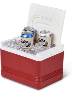 NEW Igloo Legend 6-Can Cooler, Red, 5 Qt