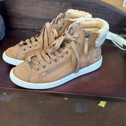 Womens Leather UGG Boots Shoes