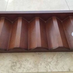 Pottery Barn Floating Wine Bottle Shelf 