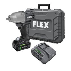 FLEX 24-volt Variable Speed Brushless 1/2-in Drive Cordless Impact Wrench (Battery Included)