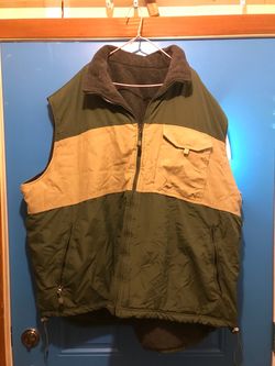 Vest reversible 3X-4X, (READ DESCRIPTION)