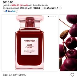 Tom Ford Loss Cherry 3.4 Oz Eau De Perfume Spray 